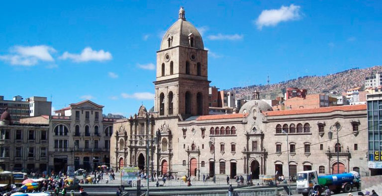 Bas lica De San Francisco Principal Iglesia De La Paz Bolivia
